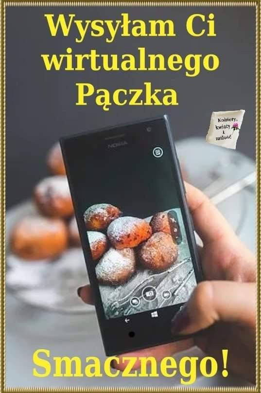 Wysyłam Ci wirtualnego pączka